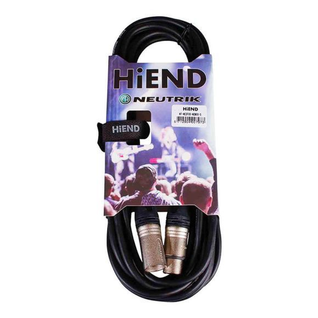 HiEnd with Neutrik xlr-til-xlr-kabel