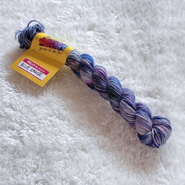 Blue Sauce — BFL Sock Mini — 20g
