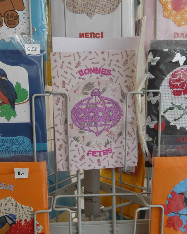 Bonnes fêtes de fin d'année en rose