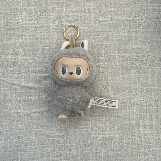 Labubu grijs zonder doos 