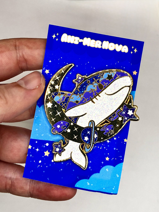 ENAMEL PINS - Animer Nova - Shark