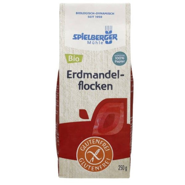 Spielberger Erdmandelflocken glutenfrei 250g Packung