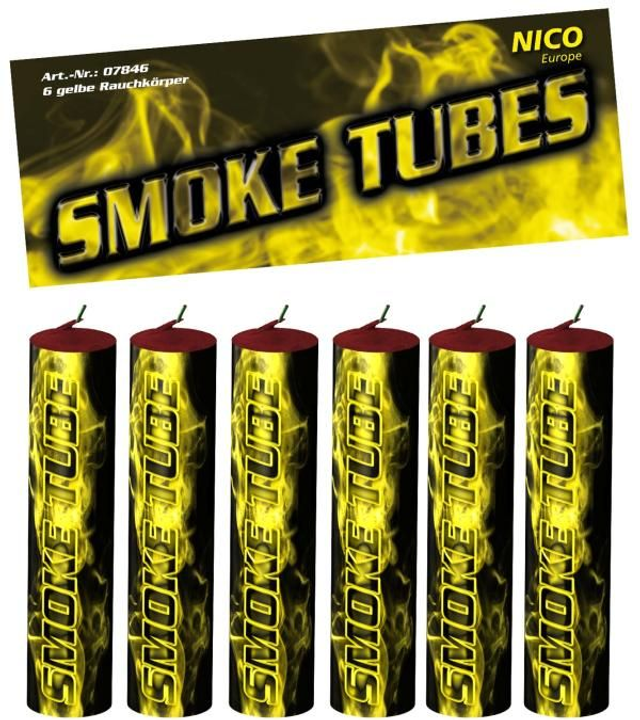 Smoke Tubes, gelb, KAT T1