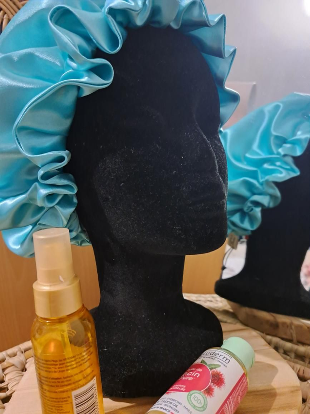 Bonnet de satin 