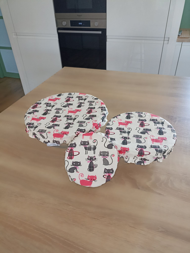 Ensemble de 3 Charlottes à plats - Cats