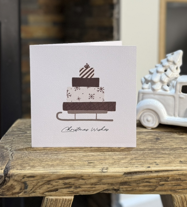 Cosy Christmas Card - Christmas Wishes 