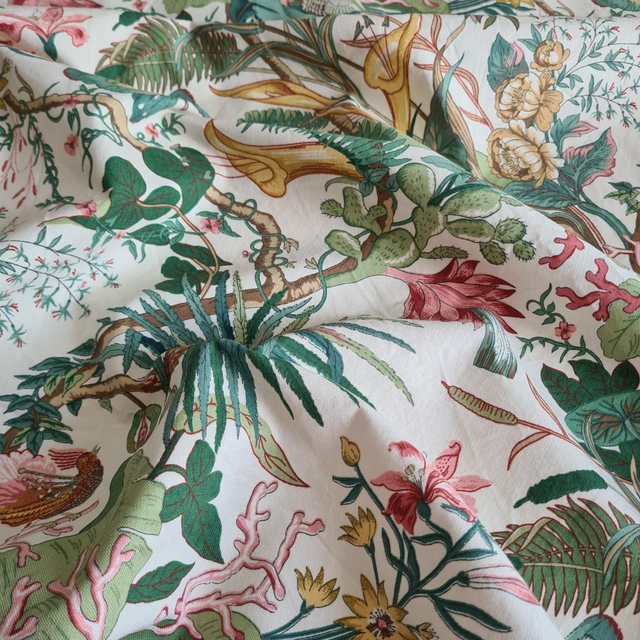 Tissu vintage papillon