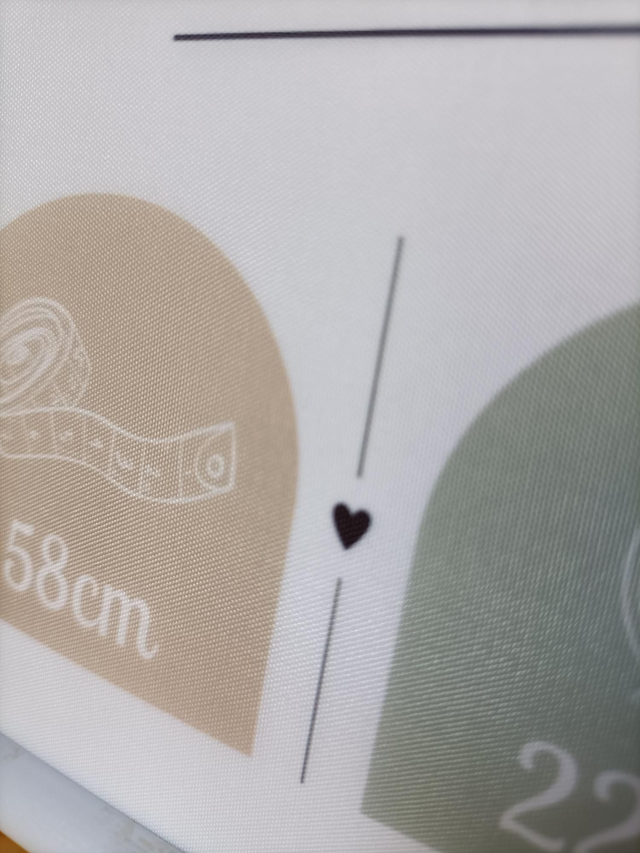 Toile de naissance personnalisée encadrée – Cadeau de naissance unique – Décoration chambre bébé – Souvenir doux et poétique