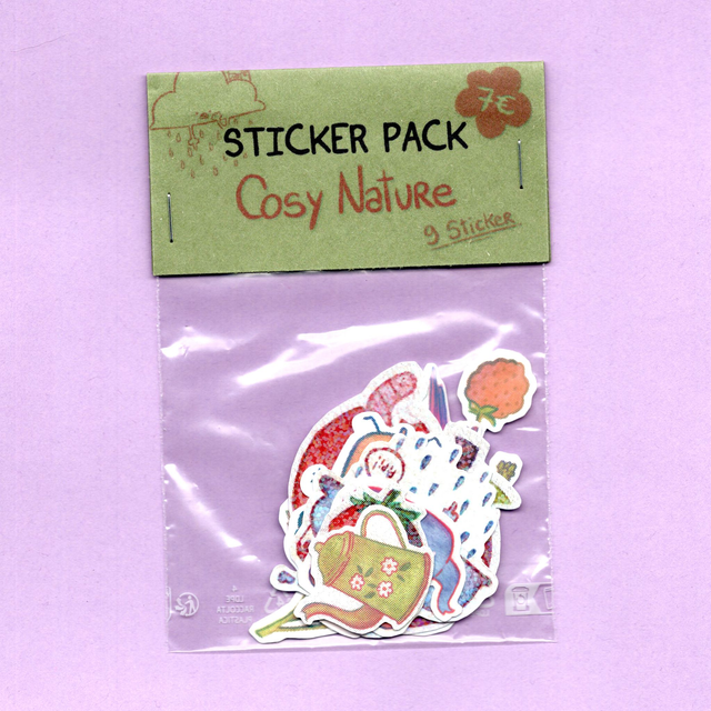 PACK STICKERS - Cosy Nature