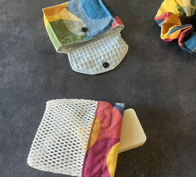 Duo Porte savon / Pochette de voyage 