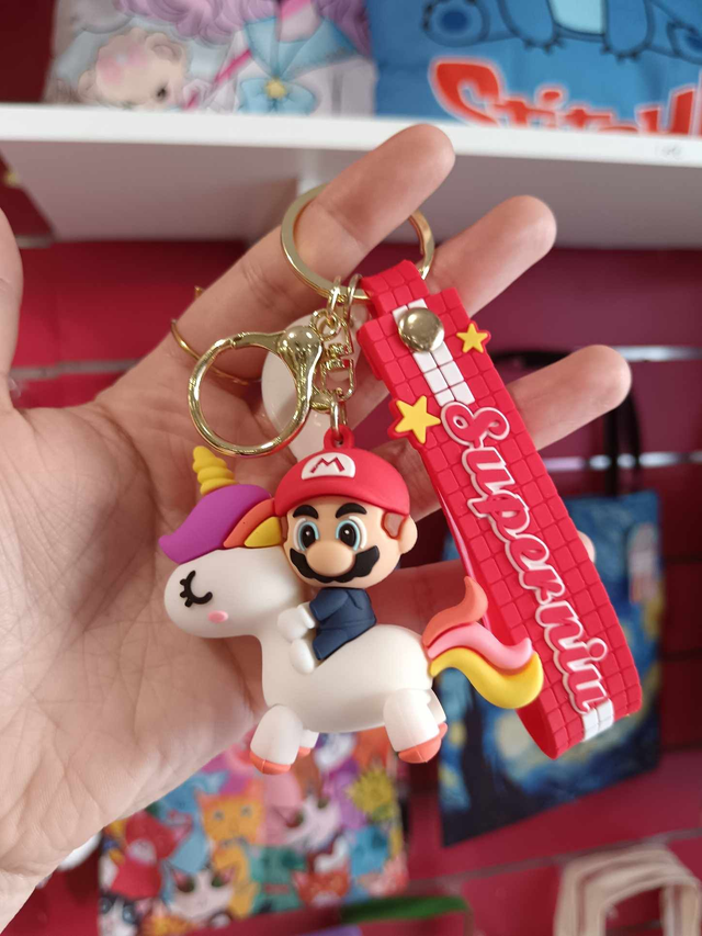 Porte clés Mario Licorne