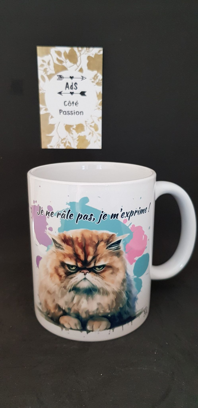 Mug - Chat râleur (8ak)