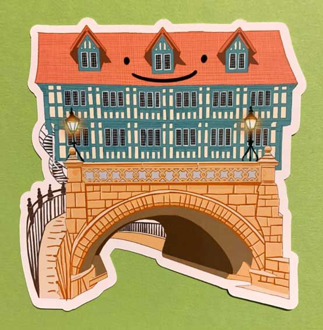 Die-Cut-Sticker "High Bridge Lincoln"