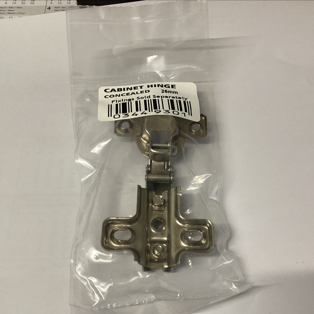 Cabinet hinge 0344930