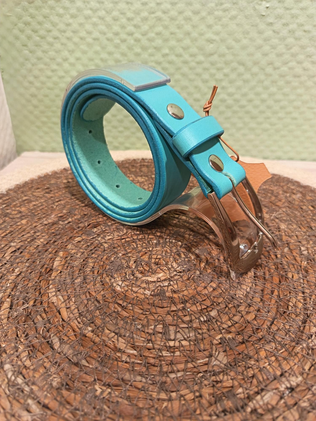 Ceinture turquoise T. 34/40