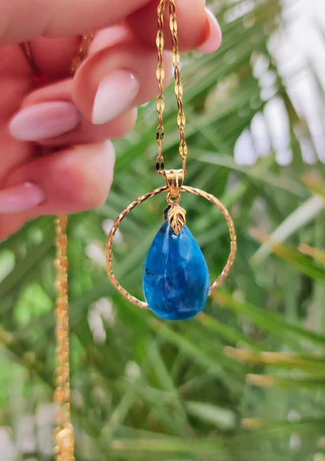 Collier "Évidence" Apatite