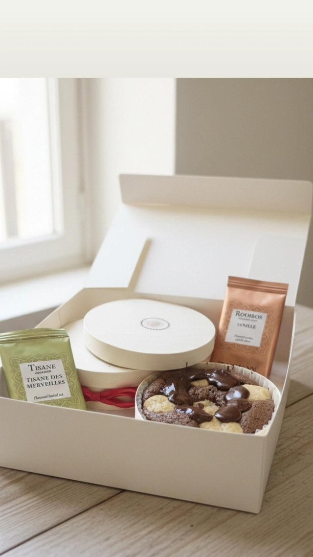 Coffret gourmand – coffret pâtisserie haut de gamme