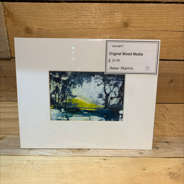 Sunsets Original Mixed Media 