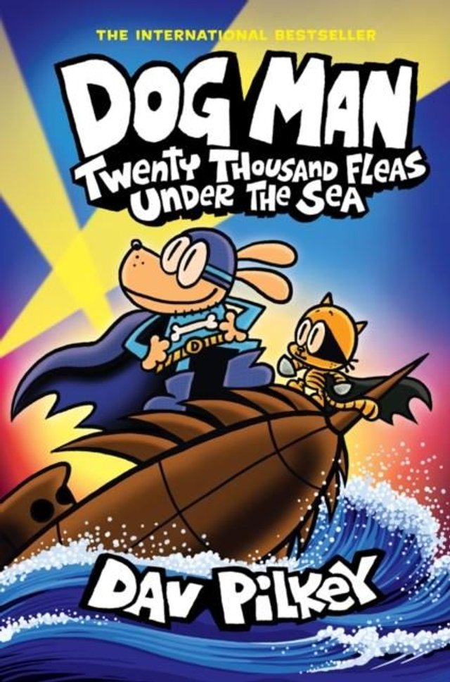 (AGE 6+) Dog Man 11: Twenty Thousand Fleas Under the Sea