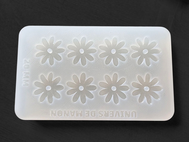 Moule Silicone marguerite 