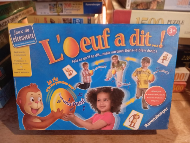 Jeu de société L'oeuf a dit Fais ce qu'il te dit 