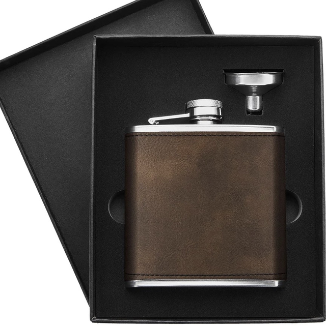 Flachmann mit Wunschgravur – 180 ml