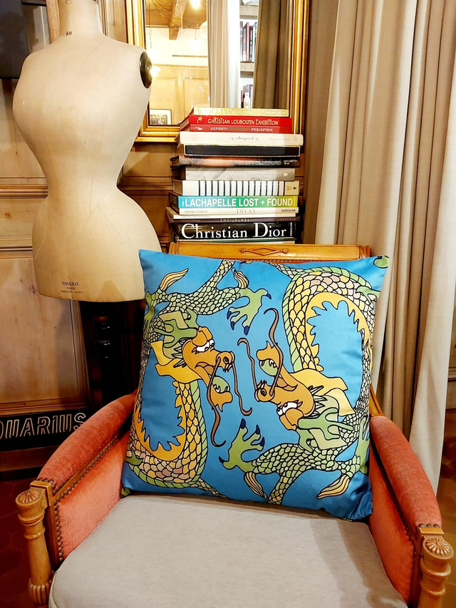 Coussin TATSU BLUE