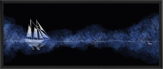 Bateau à l'horizon (limité à 30 exemplaires)
