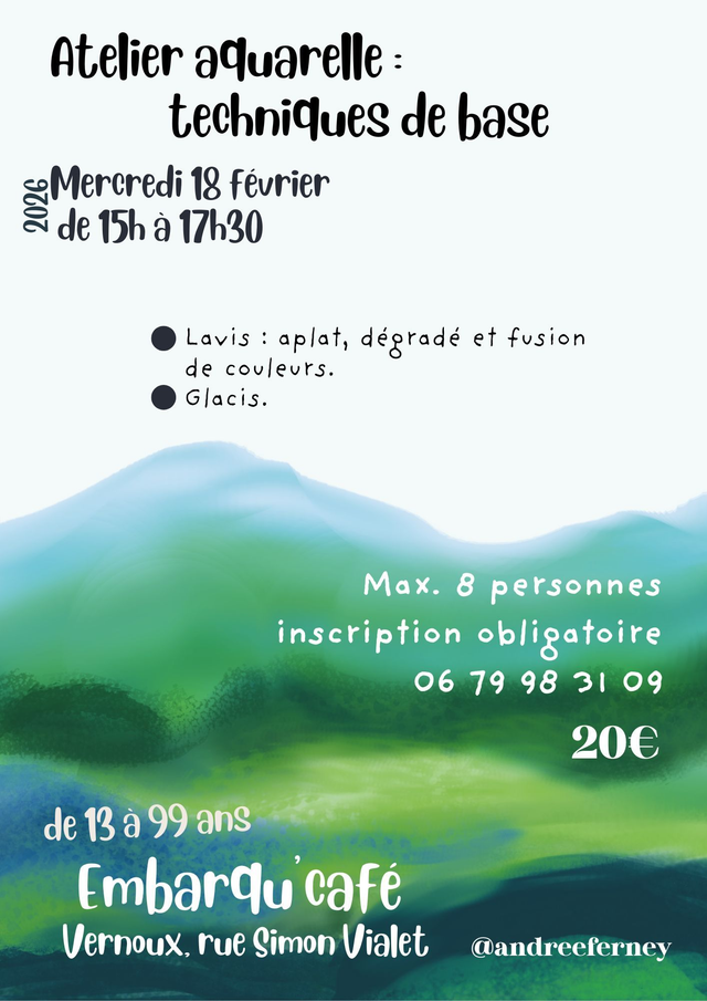 aquarelle TECHNIQUES DE BASE 18.02.26