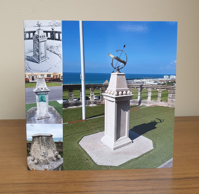 Sundial on the Front Terrace