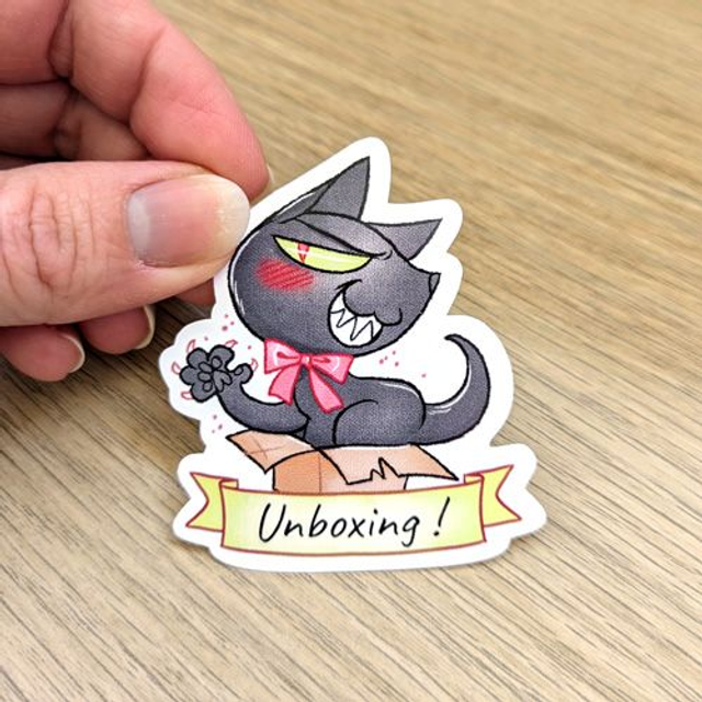 Sticker chat "Unboxing"