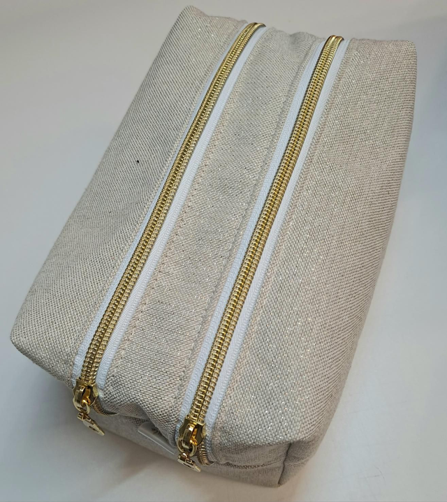 Trousse de toilette double compartiment  