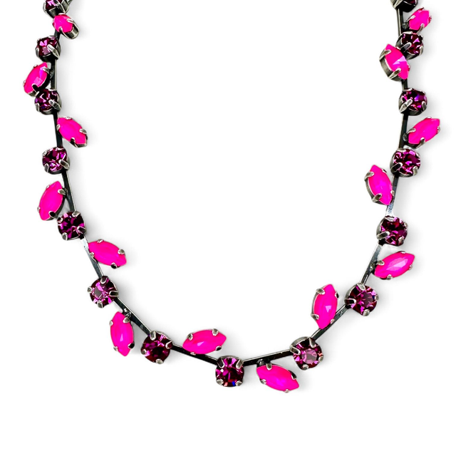 Collier RANKE Electric Pink Mix, Pink
