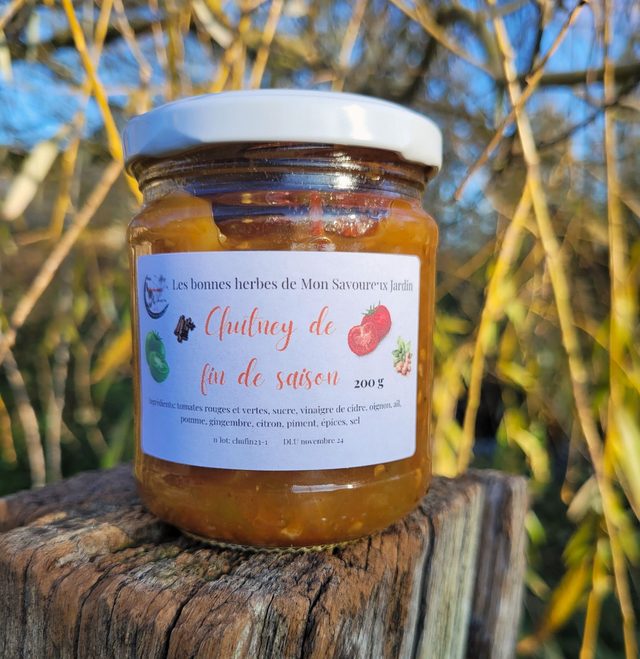 Chutney de fin de saison