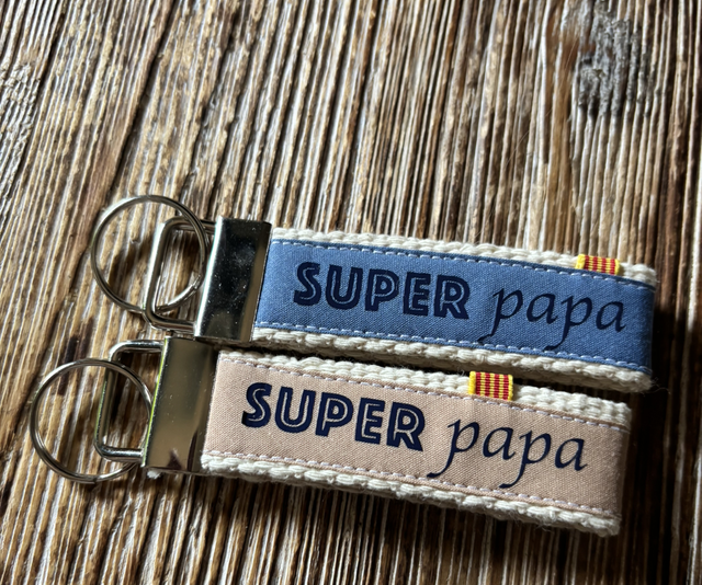 Porte clé SUPER papa