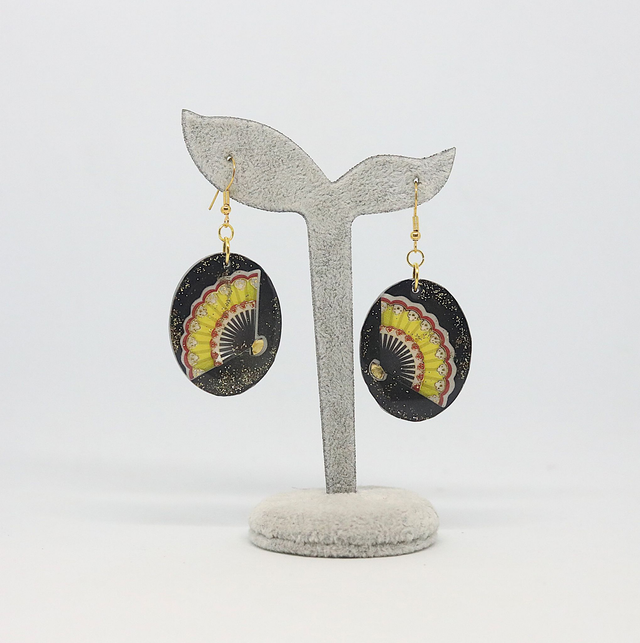 Boucles d'oreilles Ovale