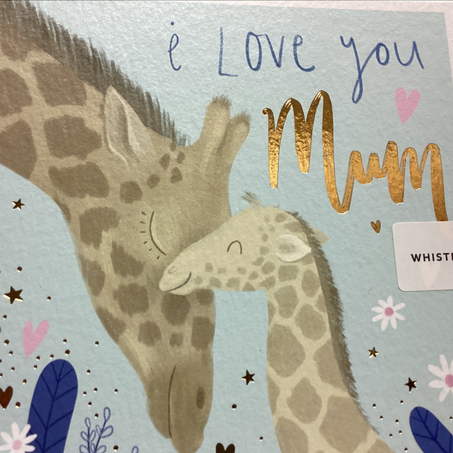 Birthday Relative Mum - I love you Mum WF 