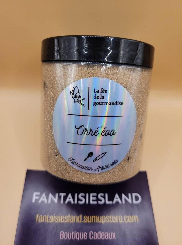 Sucre Aromatisé OrréEo Pot de 250g    