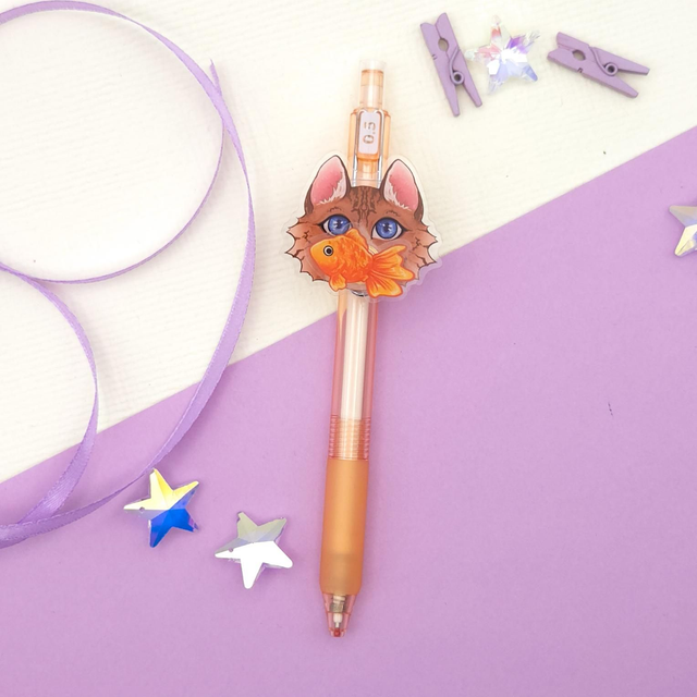Długopis ze spinnerem kotek |ZWIERZĘTA 