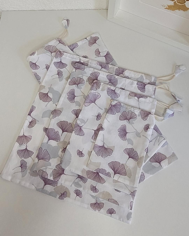 Sacs à vrac, lot de 5