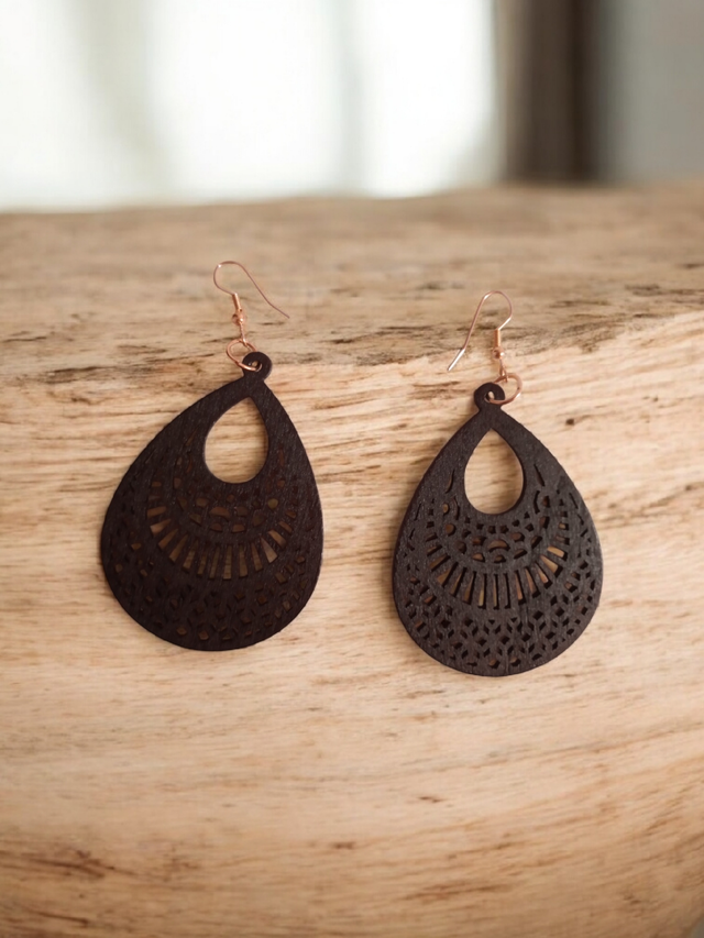 Boucles d’oreilles “Sénégal Heritage Cut”