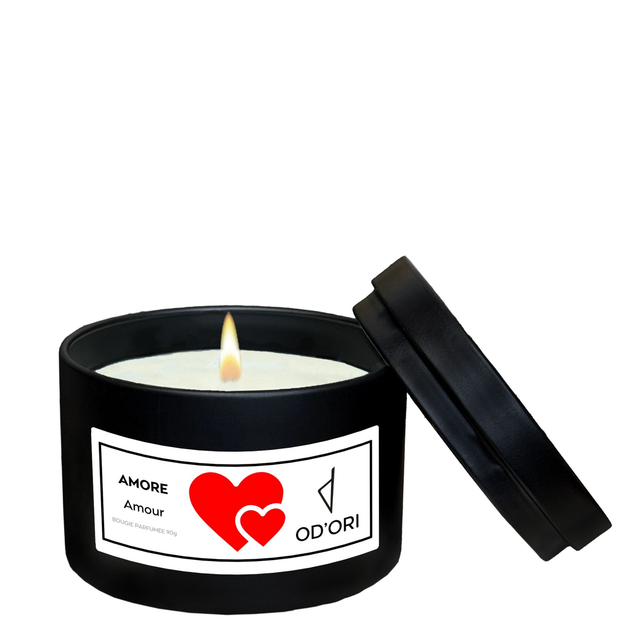 Bougie 90g - AMORE (Mûre / Griotte)