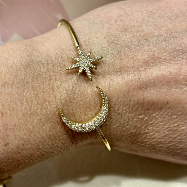 Bracelet jonc Capucine 