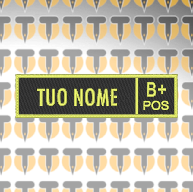 Patch Nominativa - Rh B +
