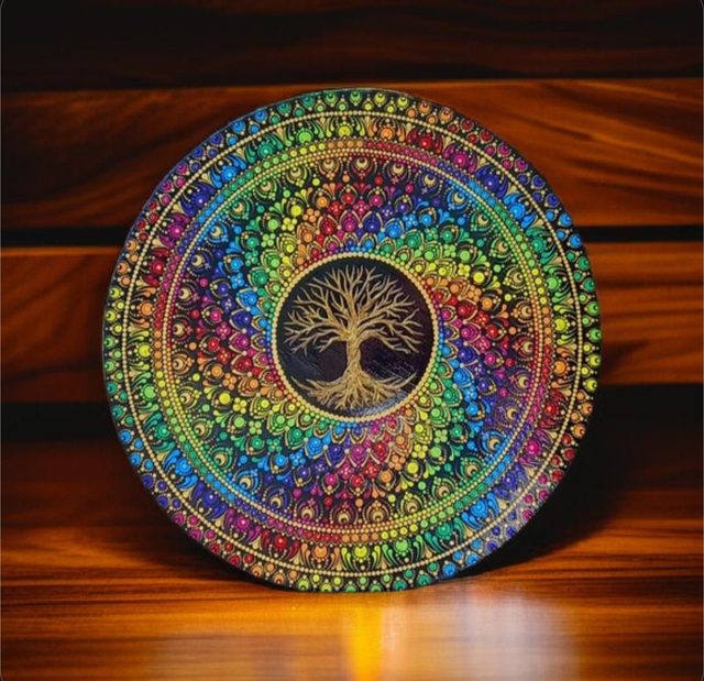 Décoration Murale - Tableau Arbre de vie 