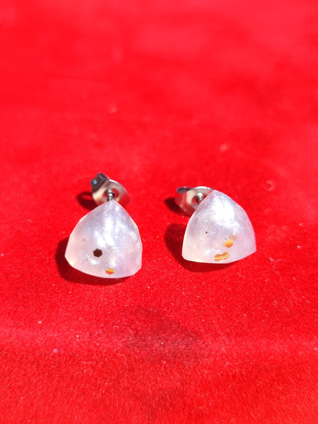 Clous d'oreilles - Cristal
