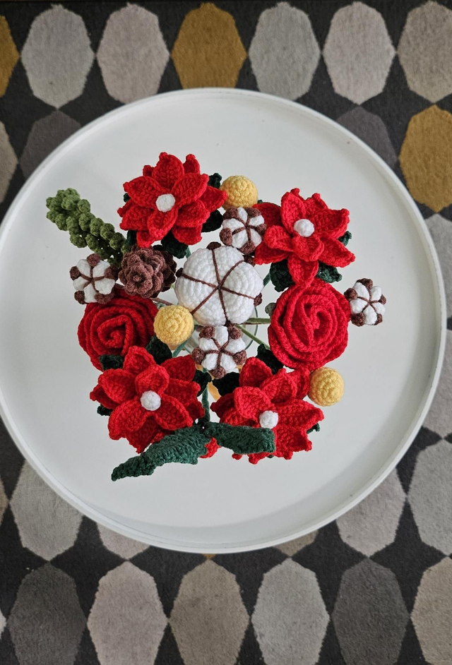 Bouquet de Noël (16 fleurs)