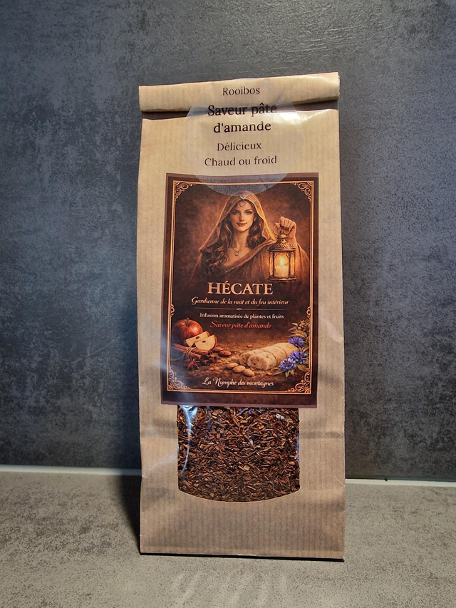 Hécate - infusion aromatisée de Rooibos, plantes et fruits 100g