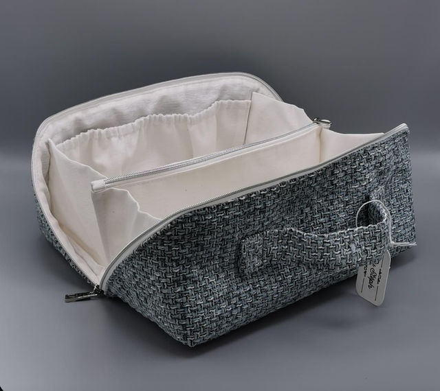 Trousse de toilette grande ouverture + rangements