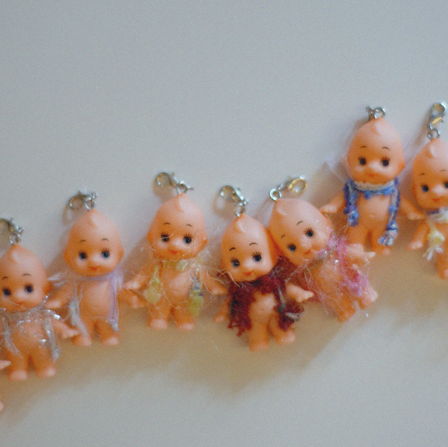 kewpie skinny scarf 